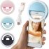 LED Selfie Ring Selfie Ring Light XL-191 8.5cm Backlight for Photo Lamp for Android IOS Phone Blue,Pink,Black