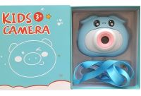 Дитячий цифровий фотоапарат Infinity Kids Camera D300 Pig з іграми, Селфі камерою і відео зйомкою, акумуляторна камера для дітей від 3-х років USB