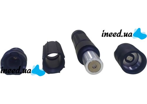 Laser pointer Laser Blue YX-B008 10000mW blue laser with replaceable nozzles up to 50 km, astronomical laser designator on battery B008