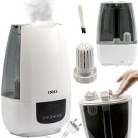 Ультразвуковой увлажнитель воздуха Rotex RHF-600-W на 6 л 35 кв.м очиститель ионизатор с LED дисплеем и фильтром очистки воды 30W от сети Белый