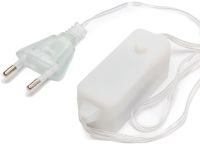 Внутренняя цветная гирлянда штора Xmas Фигурки в кольце 3 м 110 LED диодов M, светодиодная мультицветная RGB гирлянда-занавес на окно 3мх70см 220V