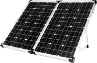 Складна полікристалічна сонячна панель Solar Board FOLD 80W 18V 67х45х3.5 см, розкладна сонячна батарея 670х450х35 мм для зарядки від сонця