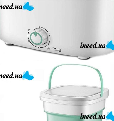 Folding Silicone Washing Machine Bucket Folding Washing Machine Maxtop BX-3, Compact Portable Household Mini Washing Machine SZ-588 7399