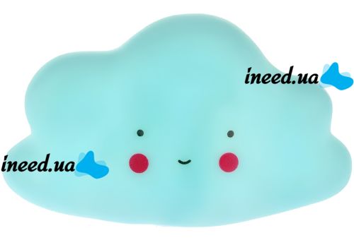 Светодиодный ночник с подсветкой Облачко Cloud Night Light NL-307 детский портативный настольный LED светильник тучка на батарейках Camelion