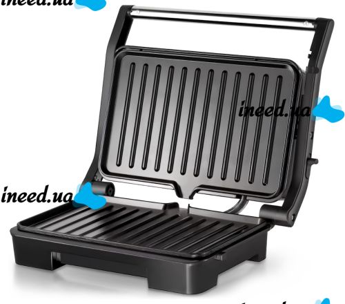 Electric contact grill RAF R.240 1000W pressed double-sided electric grill with non-stick coating for meat and steaks Steak Machine