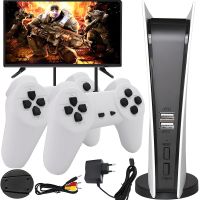 Dendy 8 Bit Game Station PS5 Game Console with Two Joysticks and 620 Built-in GS5 Games, Dendy G155 Children's Retro Console for TV