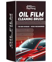Губка антидощ для авто Oil Film Cleaner LY-944 щітка з гідрофобним гелем 120 мл засіб для захисту та очищення скла від дощу та бруду автомобіля