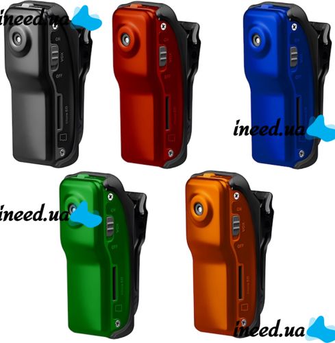 Chest Mini Surveillance Camera Digital MD80 Wireless Video Camera on a Clothespin with Sound Sensor Voice Recorder for Photo Video Mini Dv