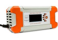 Автоматичний зарядний пристрій для акумуляторів AGM GEL LCD VoltPolska 8A 12V 24V універсальне автомобільне з дисплеєм для зарядки акумулятора авто