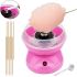 Мини аппарат для сладкой ваты Cotton Candy Maker GCM-520, Розовый, Машинка для сахарной ваты 500W, Сладкая вата для дома