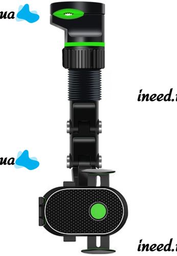 Universal Car Phone Holder Universal Clip 360° Smartphone Mount for Car Rear View Mirror with Rotation Black