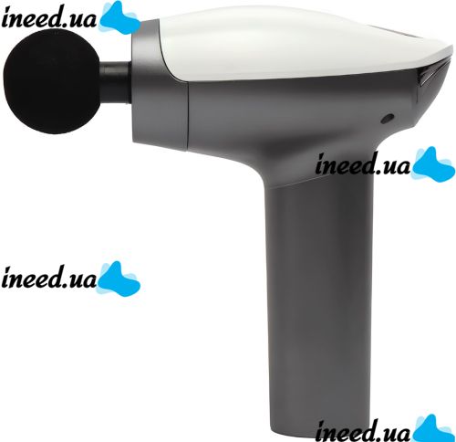 Ручной ударный массажер для мышц Massage Gun Maxtop MP-921 25W 1500мАч аккумуляторный двойной пистолет вибромассажер для всего тела с дисплеем USB