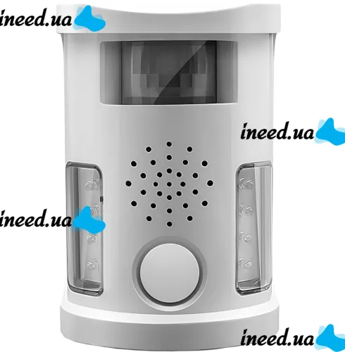 Багатофункціональний відлякувач тварин Pest Repeller Aosio AN-B010 ультразвуковий пристрій з індикатором і датчиком руху від мережі