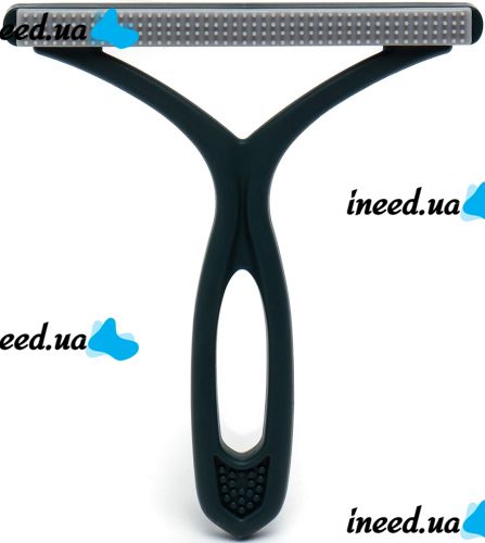 Double-sided brush for removing animal hair Dual-purpose Brush Hairball Buster SF246 scraper for cleaning lint and pellets from furniture and carpets