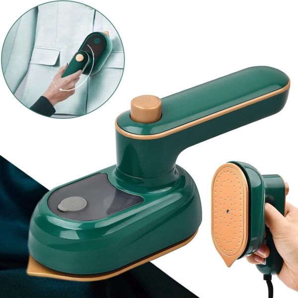 Паровой Вертикальный утюг отпариватель Mini Steam Iron 2 в 1 для сухой и влажной глажки, Парогенератор с функцией вертикального отпаривания