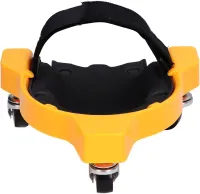 Knee Blades 1603 protective roller kneepads for construction work, knee protection with swivel wheels for flooring repairs