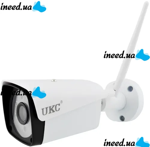 Комплект беспроводного видеонаблюдения видеорегистратор UKC DVR KIT 6678 WiFi набор на 8 уличных камер с датчиком движения для наружного наблюдения