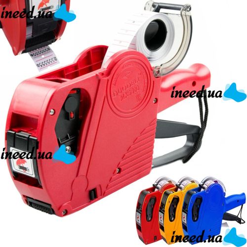 Single-line etiquette pistol EOS5500 for sticker price tags and labels, Hand gun for price marking, Marker 1 line of 8 digits