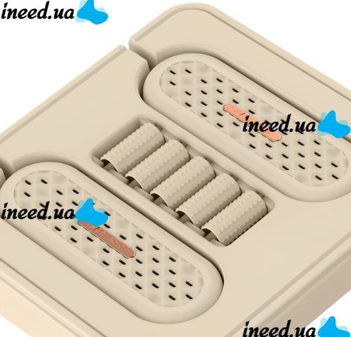Електросушарка для взуття з масажером Shoe Dryera KL-6104 3 в 1 електричний портативний масажер, грілка для ніг і дезодоруюча сушарка XL-1146