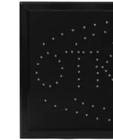 Светодиодная рекламная LED вывеска Открыто 48х25 см информационная торговая табличка для внутренней рекламы, световое табло для кафе и бара от сети