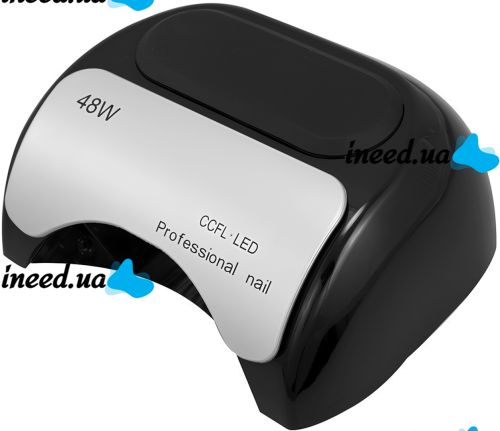 Гібридна ультрафіолетова LED лампа Sun Nail System K18 48W для манікюру і педикюру CCFL UV Lamp з датчиком руху і таймером для сушіння гель лаку