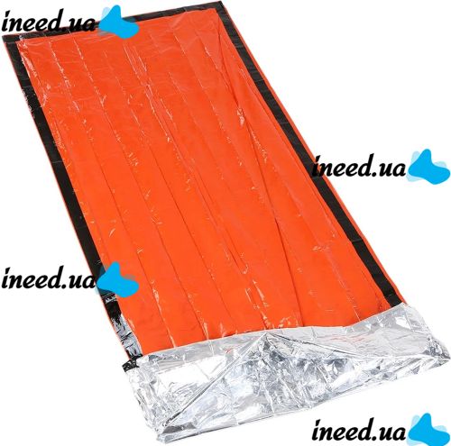 Emergency Sleeping Bag Emergency Sleeping Bag Reusable Waterproof Rescue Thermal Bag, Foil Sleeping Bag for Extreme Conditions