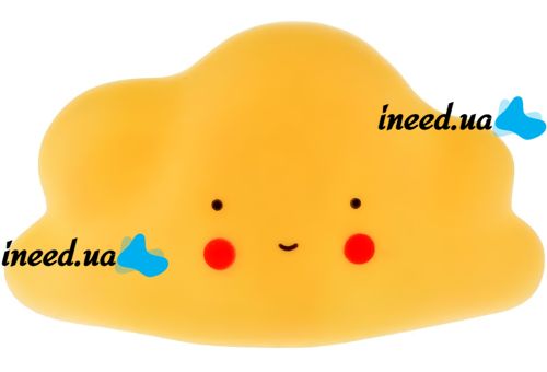 Светодиодный ночник с подсветкой Облачко Cloud Night Light NL-307 детский портативный настольный LED светильник тучка на батарейках Camelion