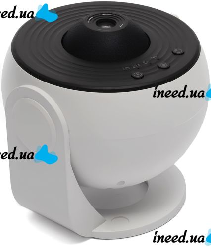 Проектор звездного неба Galaxy Projector 360° Akenori PG-2000 13 в 1 светодиодный галактический ночник с таймером, домашний планетарий 13 космических картриджей