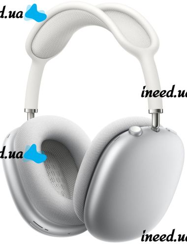 Wireless Bluetooth Headphones AirPods Max Silver Full-size Bluetooth Stereo Headphones with Microphone and Noise Reduction in the Smart Case MGYJ3