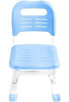 Children's desk with chair Bambi M 4818-4 student desk and chair with adjustable height and stand for books from 3 years old NJ-492 Blue