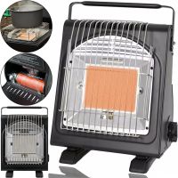 Table gas heater SI YI JIA SYJ-8508 stove for 1 burner with piezo ignition, ceramic heater and cylinder adapter Ax-016-3