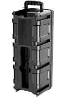Outdoor Speaker with Microphone Hoco BS52 Billowing Outdoor Wireless Portable Bluetooth Speaker System, Stand-alone Karaoke, Remote Control and Color Music