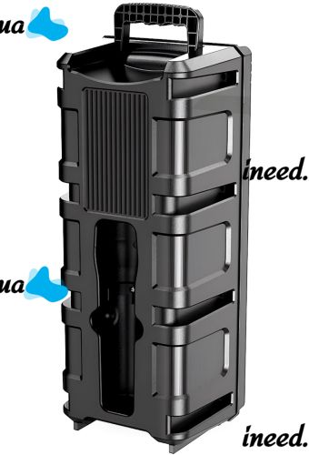 Outdoor Speaker with Microphone Hoco BS52 Billowing Outdoor Wireless Portable Bluetooth Speaker System, Stand-alone Karaoke, Remote Control and Color Music