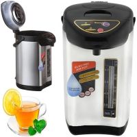 Electric kettle thermos thermopot Domotec MS-6000 6L liters 800W with display and temperature control, Electric thermos kettle with heated boiling water