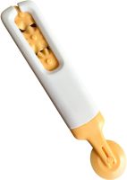 Roller Cutter Cutter Set Kitchen Pastry Knife Dough Wheel with Replaceable Discs 15.7cm Divider Cutter for Noodles, Pizza and Dough White