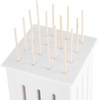 Пристосування для швидкого нанизування шашлику Brochette Express бамбукові шпажки 11 * 11, палички для шашлику, форма для нарізки м'яса, шашличниця