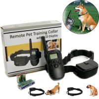 Electric Dog Training Training Collar Remote Pet Dog Training Collar with LCD Display, Battery-powered Electronic Dog Training Collar