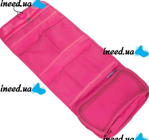 Подвесной органайзер для косметики Travel Storage Bag SR-748 раскладная дорожная косметичка для гигиенических принадлежностей, складная сумка LY-236