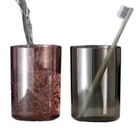 Ecoco XL-154 Wall-mounted Toothbrush Holder with Automatic Toothpaste Dispenser + 4 Cups, Dispenser Organizer for Storing Accessories
