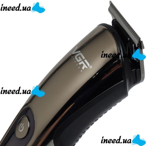 VGR V-107 cordless hair trimmer VGR V-107 professional 11-in-1 cordless beard and moustache trimmer with display and accessory stand