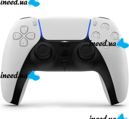 Sony PlayStation DualSense Wireless Joystick Gamepad for PS5 Cordless Game Controller with Microphone and Vibration for Console and PC White