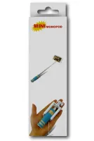Мини монопод штатив для селфи Mini Monopod Z07-5 E портативная селфи палка 50 см селфи-монопод с кнопкой и кабелем для Android и IOS от AUX