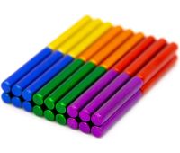 Кольоровий магнітний конструктор Buckyballs Buckybars Neo Mix Color 64 деталей, головоломка антистрес, 36 шт. магнітні палички і 28 шт. кульки Бакібарс