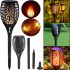 Садовий ліхтар з ефектом полум'я Solar Flame Led Light XF-6017 52 см водонепроникний вуличний LED світильник факел на сонячній батареї XF6017