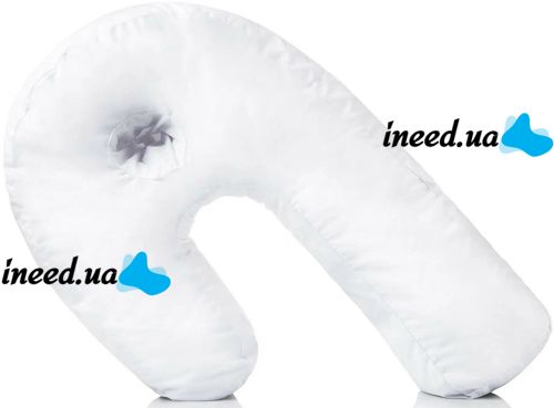 Ергономічна ортопедична подушка для сну side Sleeper Pro гіпоалергенна U-подібна бічна подушка з отвором для вух Сайд Сліпер Про