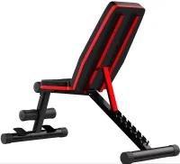 Adking AD-DB1894 folding sports equipment with expanders for back and abs training up to 120 kg Adjustable sports bench YSC-02