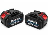 Makita DUC101Z 48V 5Ah 8" Cordless Mini Chain Saw for 2 Batteries, Brushless Electric Saw with Semi-Automatic Chain Lubrication in a Makita Case