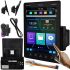 Car radio 2Din Tesla Style 9520 Wi-Fi Bluetooth USB GPS Android Radio with a 9.5-inch touch screen and remote control for the steering wheel in the car 128 MB RAM