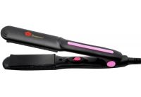 Iron Straightener for Hair Alignment Domotec MS-4905 30W Curling iron for styling and Straightening with Fast Heater Ceramic device forceps 