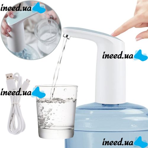 Touch Pump with Backlight for Water ePump Smart Touch Automatic Battery Pump Dispenser for Cooler, Electric Pump Dispenser for Bottles USB